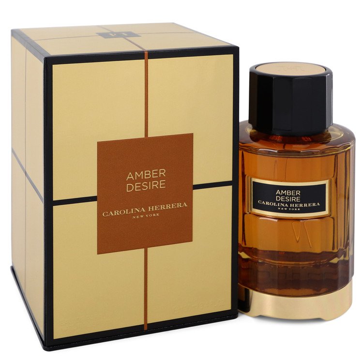 Amber Desire by Carolina Herrera Eau De Parfum Spray (Unisex) 3.4 oz Amber Desire by Carolina Herrera Eau De Parfum Spray (Unisex) 3.4 oz